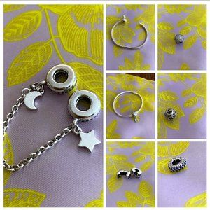 Lot Of Pandora Jewelry & Charms